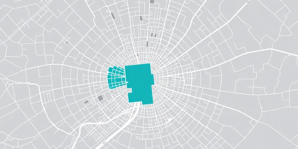 Service territory map for in-person plumbing consultations